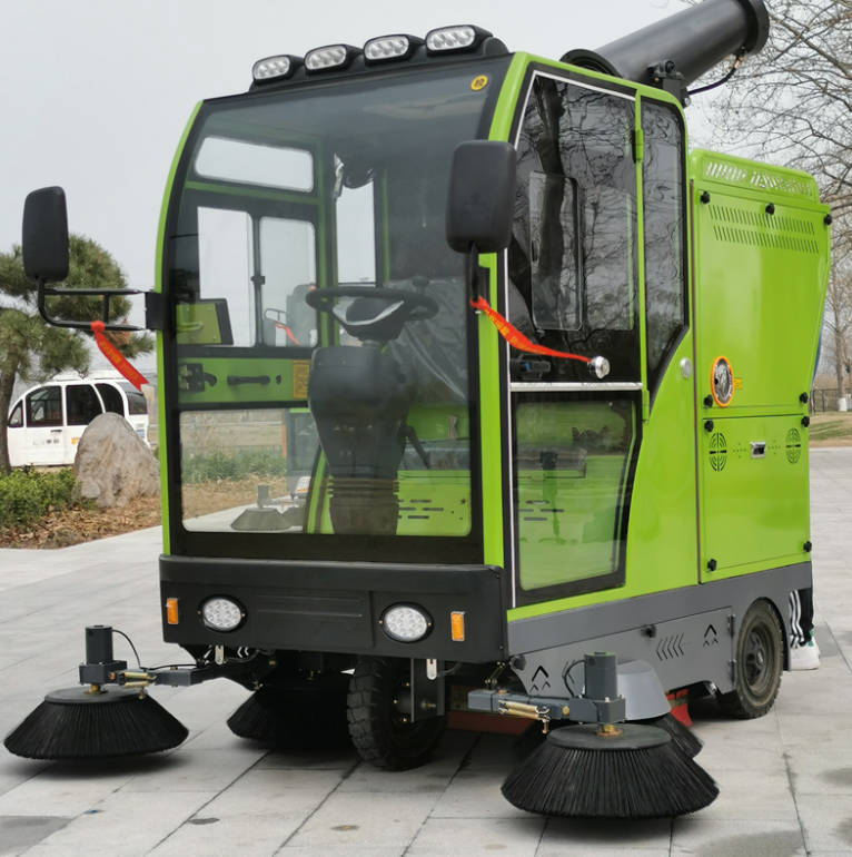 牡丹江道路清洁广泛应用电动环卫清扫车